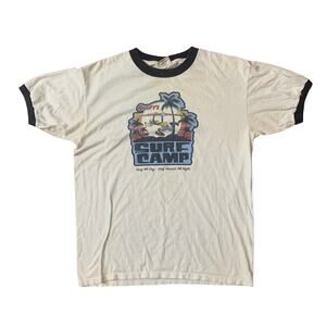 Vintage 90s Disney Surf Camp Tee Large